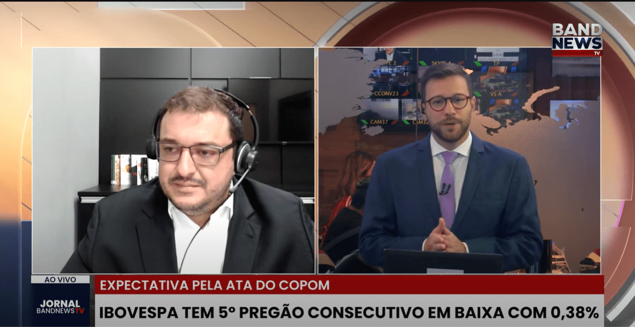 Ibovespa tem 5º pregão consecutivo em baixa com 0,38%| BandNewsTV