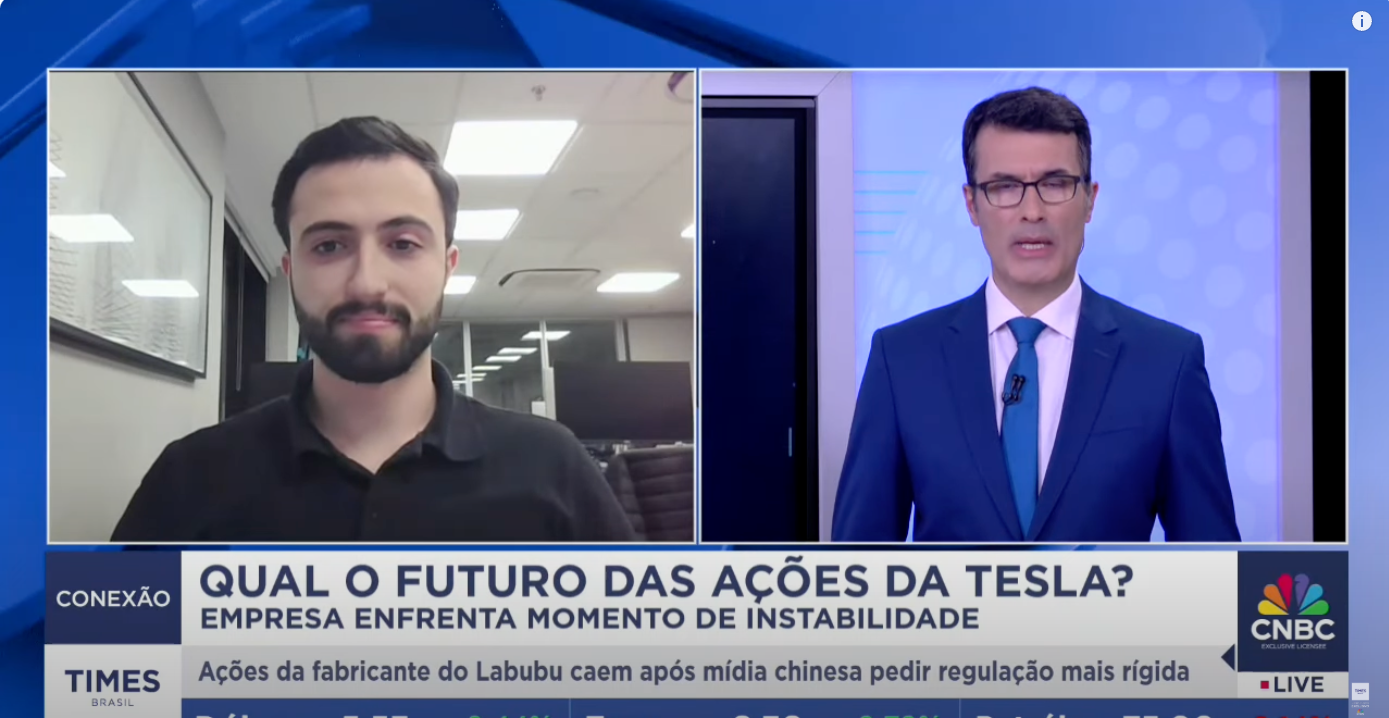 Tesla instável com Musk fora do governo Trump, e ações voltam a ter queda; economista comenta