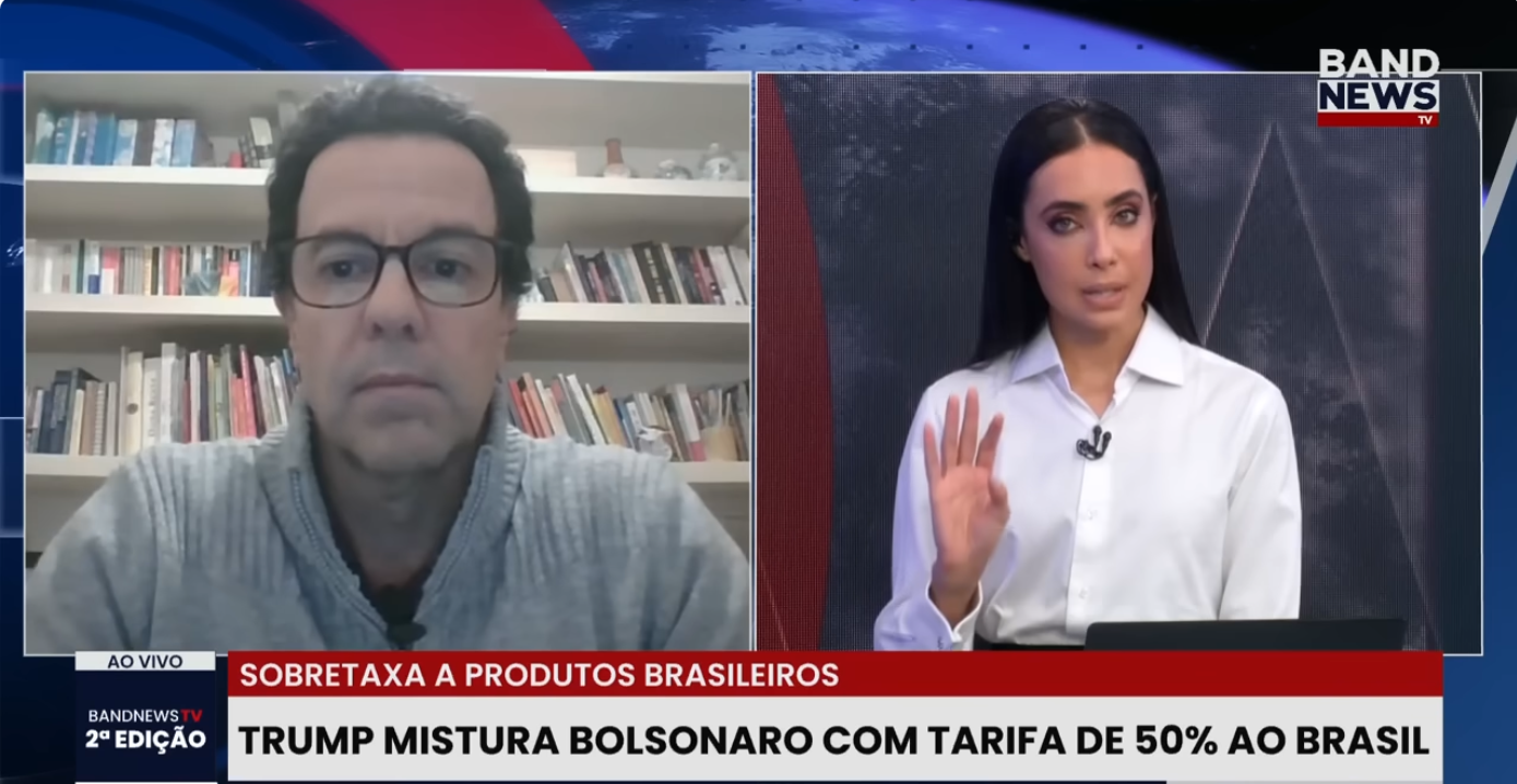 Trump mistura Bolsonaro com tarifa de 50% ao Brasil | BandNews TV